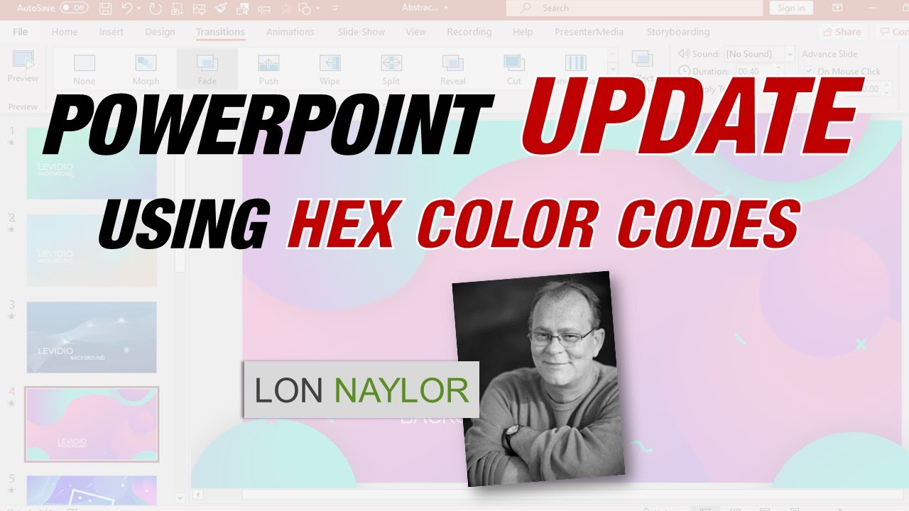 font rgb colors in powerpoint for mac